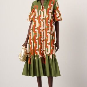 La DoubleJ Choux Midi Dress